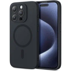 Cover Iphone 15 Pro Max Cloud Soft Clear Esr - Black